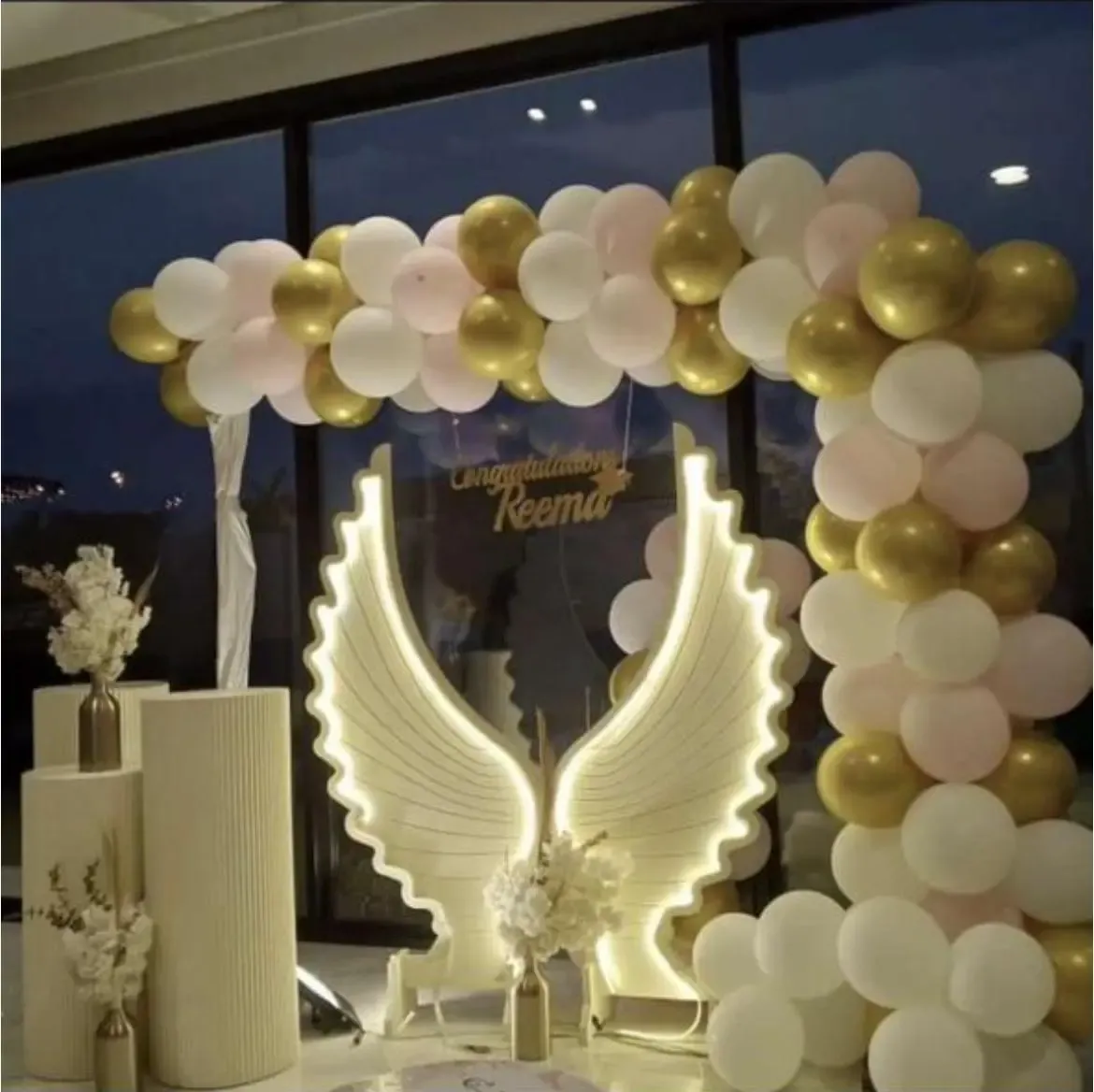 تجهيز مسرح زفاف فاخر في الرياض من اتقان التميز